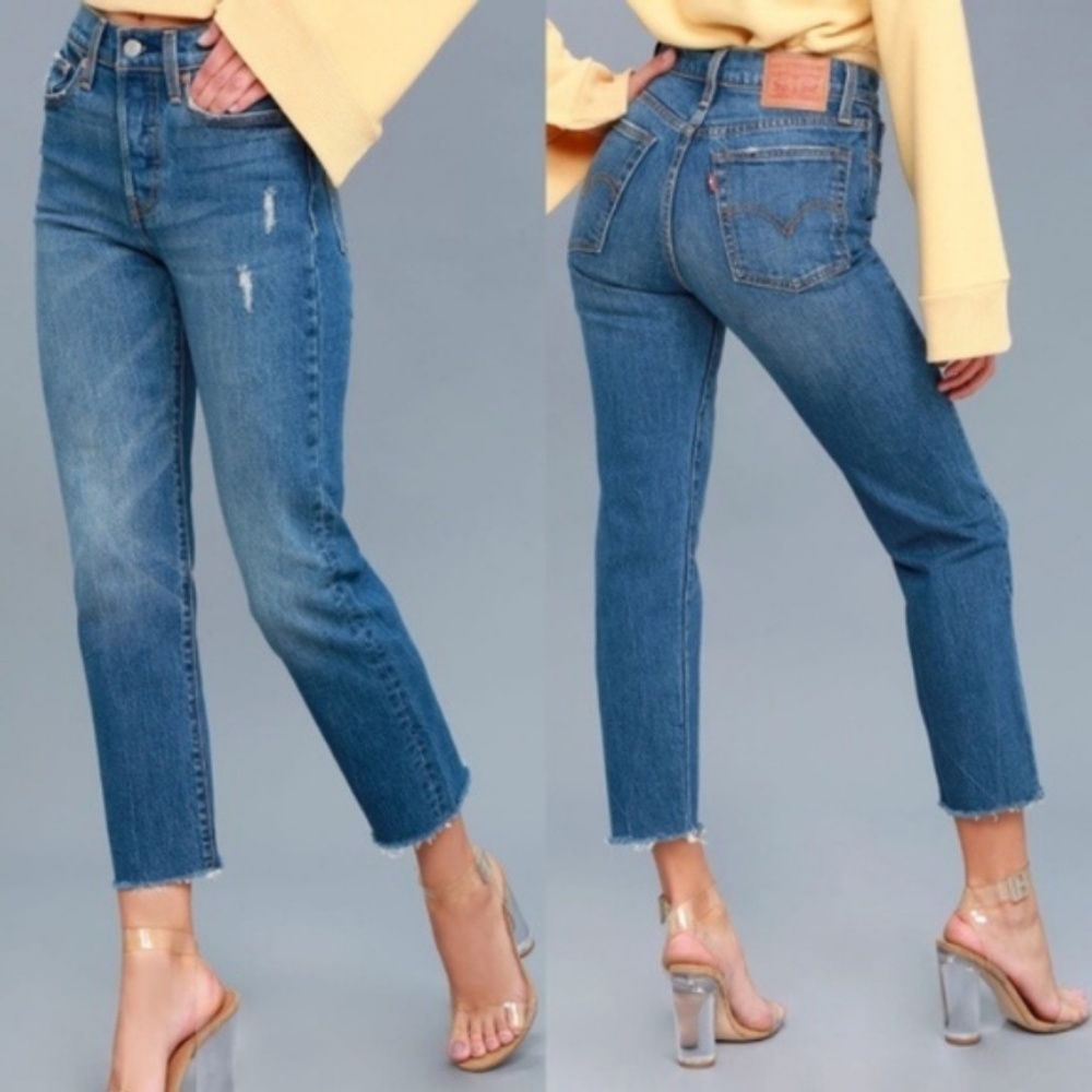 Levi's Wedgie Straight Jean in Lasting Impression